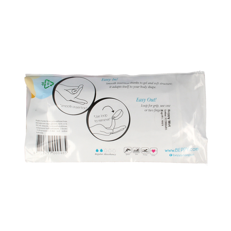 Beppy Soft+ comfort tampons wet - Afbeelding 2