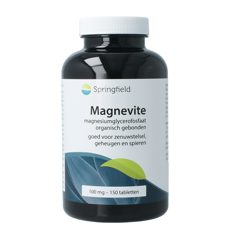 Springfield Magnevite magnesium glycerofosfaat 100 mg