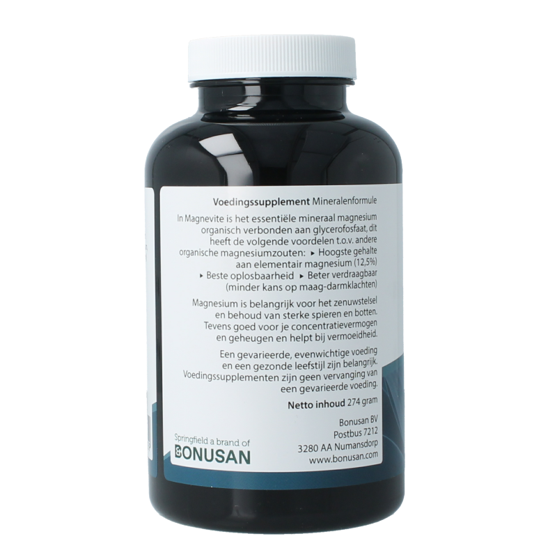 Springfield Magnevite magnesium glycerofosfaat 100 mg - Afbeelding 2