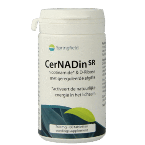 Springfield Cernadin SR nicotinamide & D-ribose 760mg