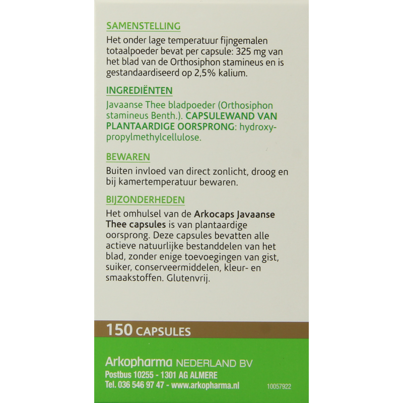 Arkocaps Javaanse thee - Afbeelding 3