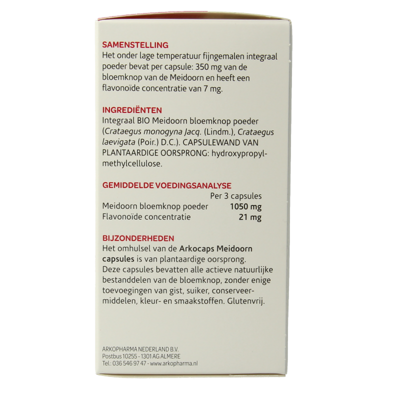 Arkocaps Meidoorn bio - Afbeelding 3