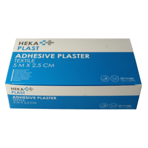 Hekaplast Hechtpleister textiel 5 x 2.5cm