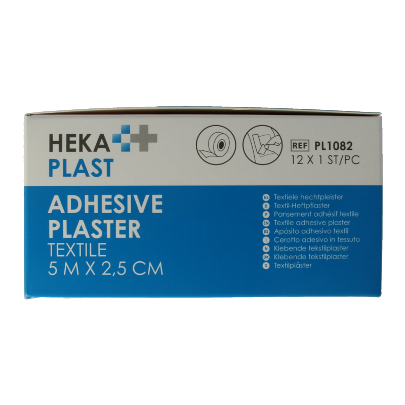 Hekaplast Hechtpleister textiel 5 x 2.5cm - Afbeelding 3