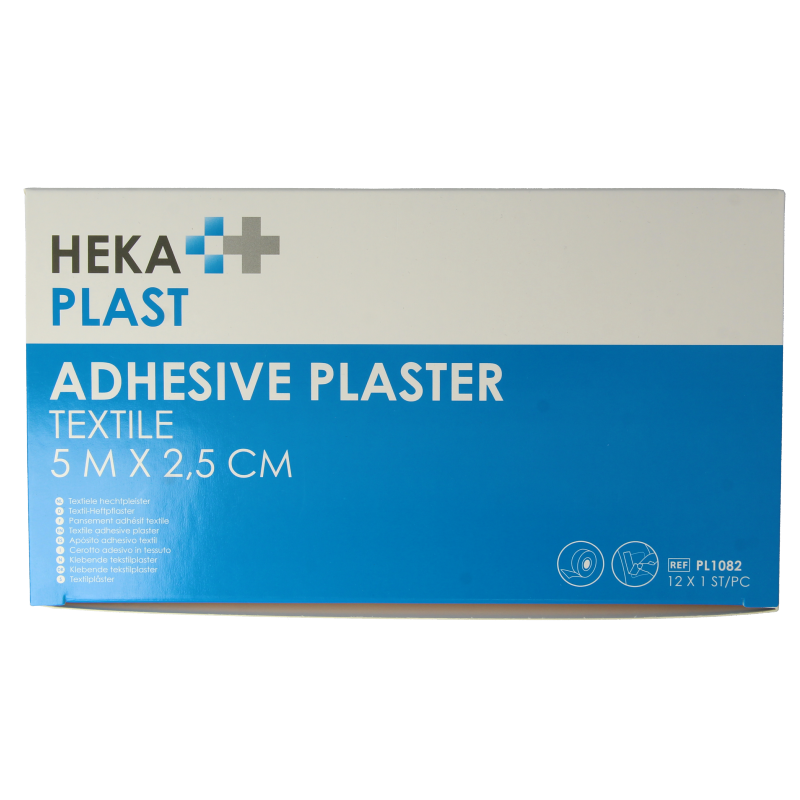 Hekaplast Hechtpleister textiel 5 x 2.5cm - Afbeelding 4