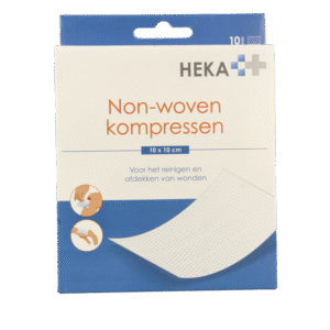 Heka Klein Non-woven kompres 10 x 10cm