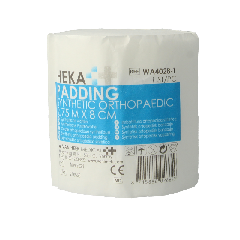 Heka Synthetisch wattenrol 2.75 x 8cm - Afbeelding 2