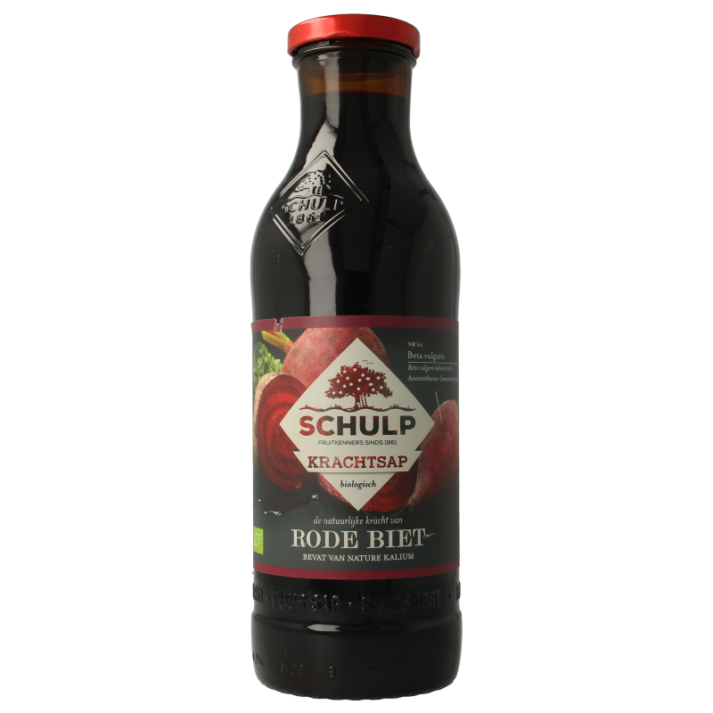 Schulp Krachtsap rode bietensap puur bio