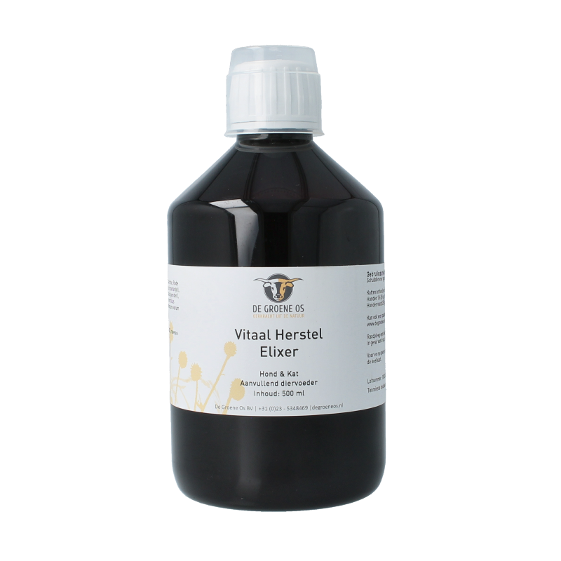 Groene Os Vitaal herstel elixer hond/kat