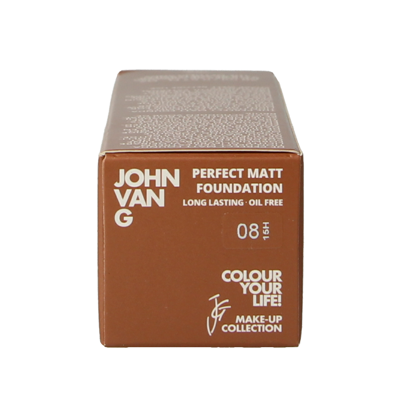 John van G Perfect matt foundation ll oil fr 08 - Afbeelding 3