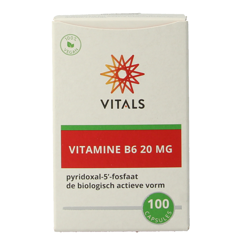 Vitals Vitamine B6 20 mg - Afbeelding 4