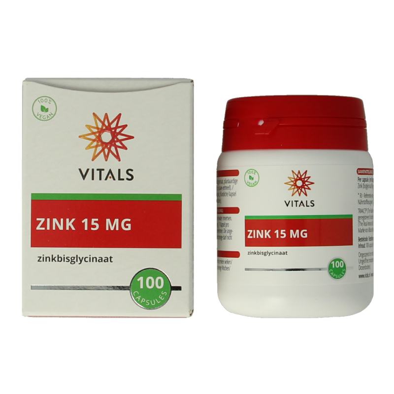 Vitals Zink 15mg - Afbeelding 2