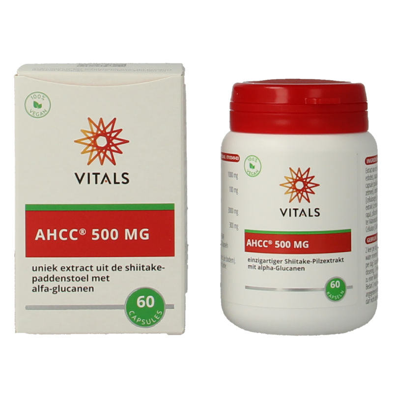 Vitals AHCC 500mg - Afbeelding 2