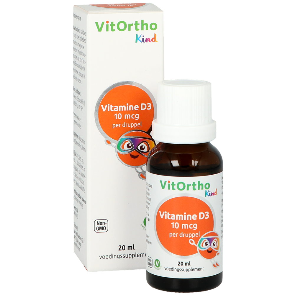 VitOrtho Vitamine D3 10mcg (Kind)