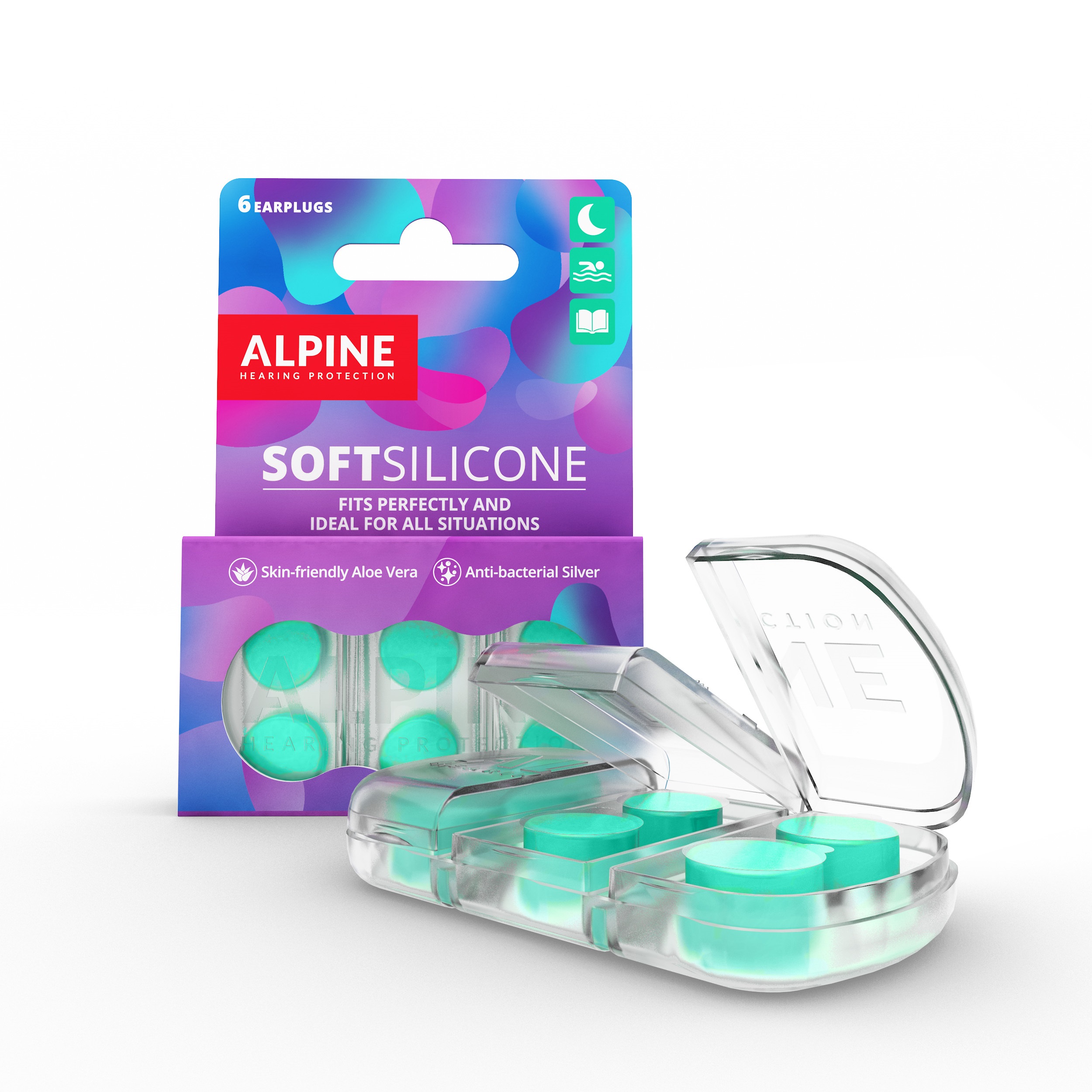 Alpine Oordoppen soft silicone - Afbeelding 2