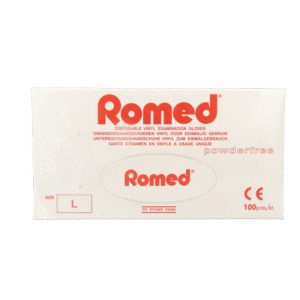 Romed Vinyl handschoen niet steriel poedervrij L