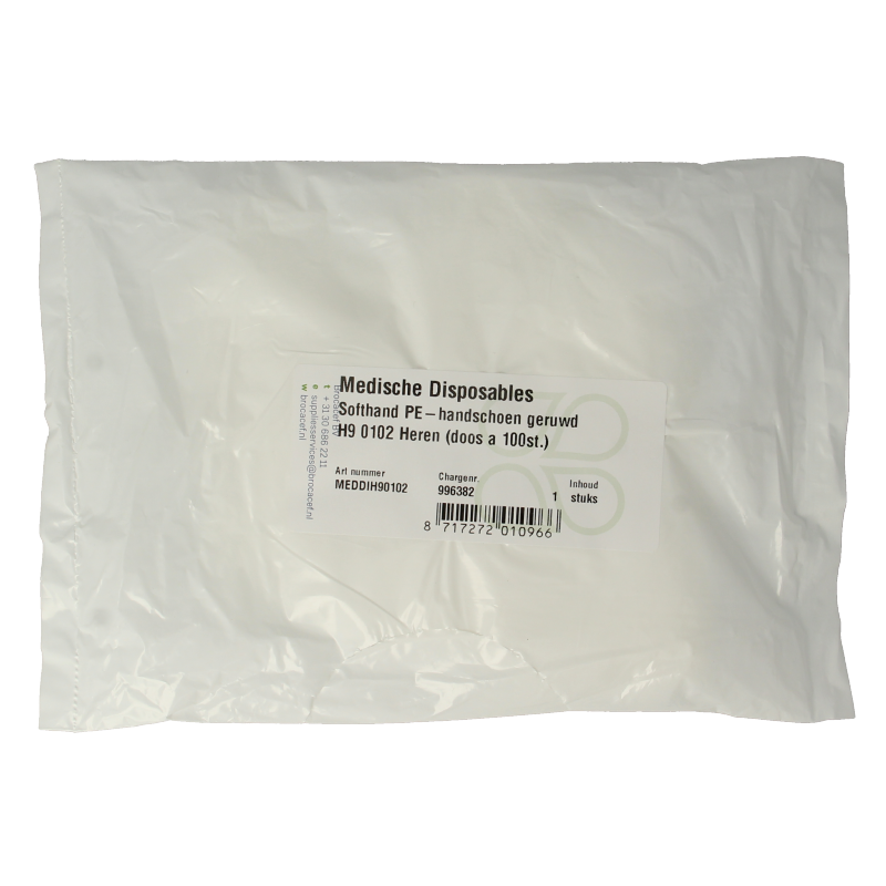 Softhand Onderzoekshandschoen soft polyester heren