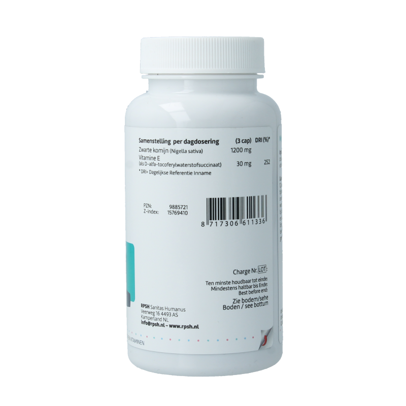 RP Supplements Zwarte komijn nigella sativa - Afbeelding 3