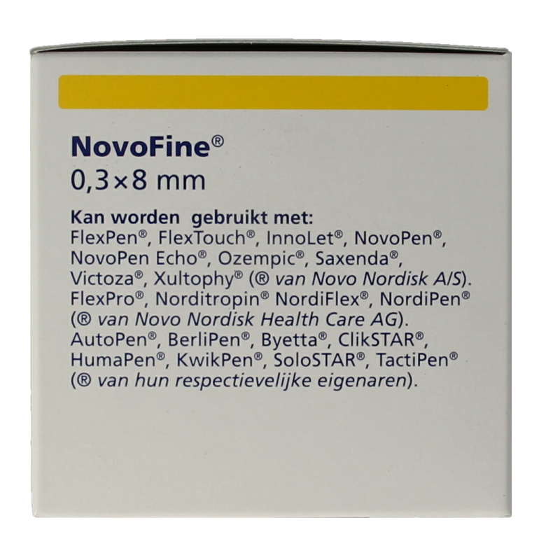 Novo Nordisk Novofine naalden 0.30 x 8 mm 30 gram - Afbeelding 2