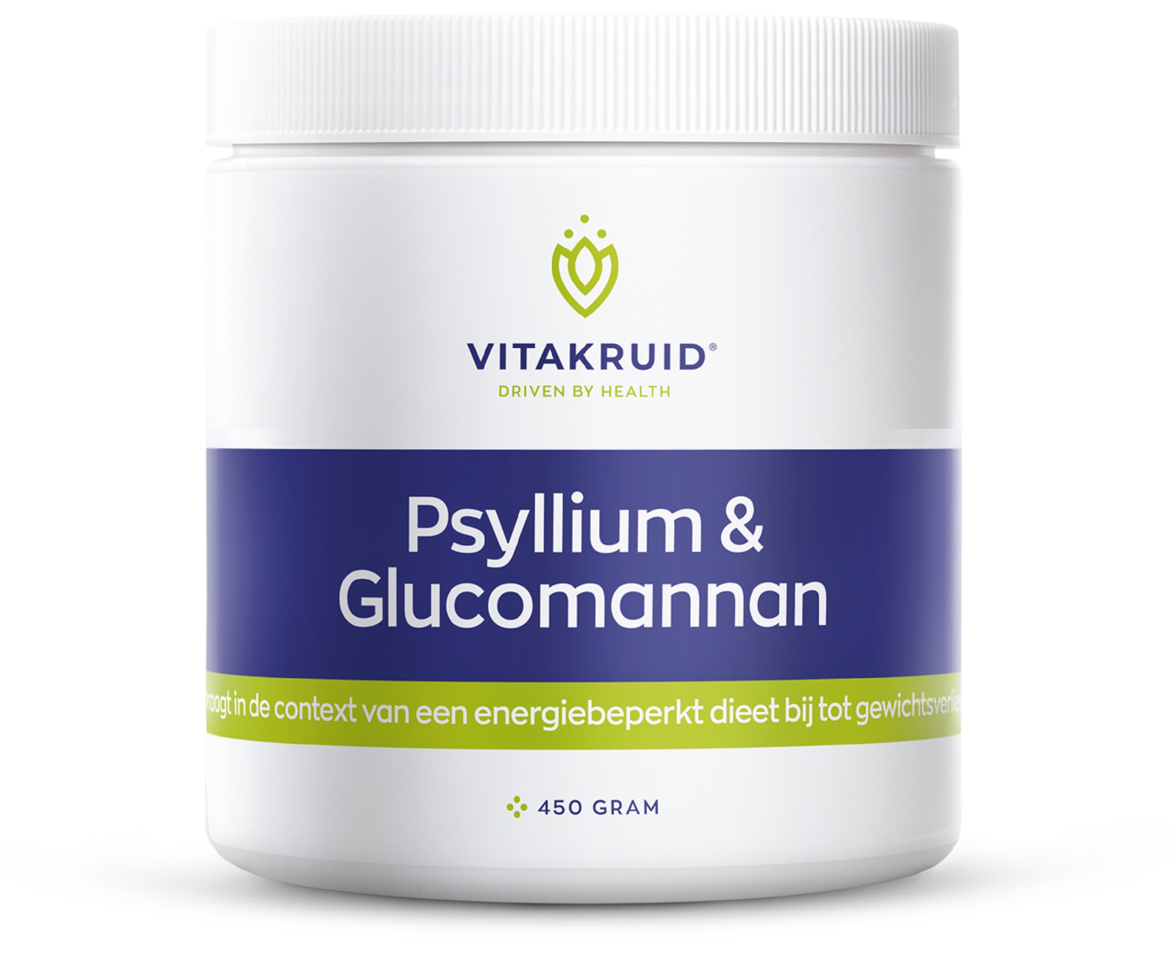 Vitakruid Psyllium 5000 mg & Glucomannan 1000 mg vezels