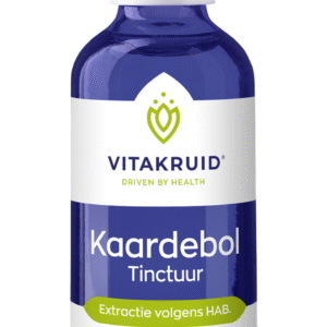 Vitakruid Kaardebol wortel tinctuur extractie volgens HAB