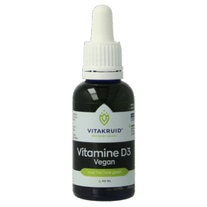 Vitakruid Vitamine D3 Vegan Vitashine 5 mcg per druppel