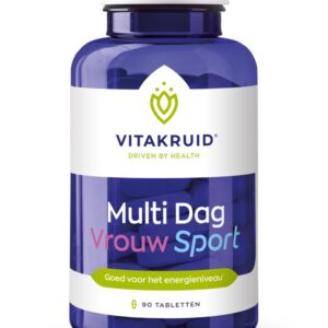 Vitakruid Multi Dag Vrouw Sport 100% Vegan