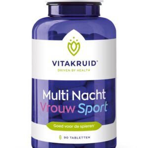 Vitakruid Multi Nacht Vrouw Sport 100% Vegan