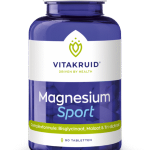 Vitakruid Magnesium sport bisglycinaat malaat&tri-dicitraat