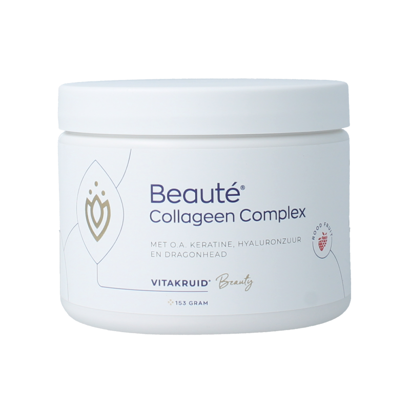 Vitakruid Beaute collageen rood fruit keratine