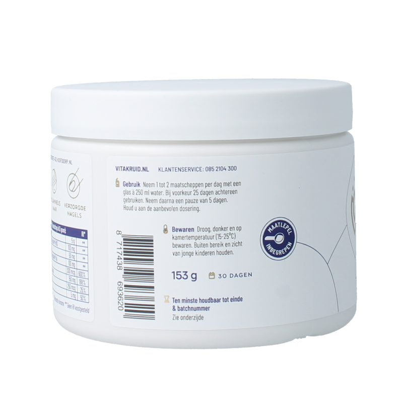 Vitakruid Beaute collageen rood fruit keratine - Afbeelding 2