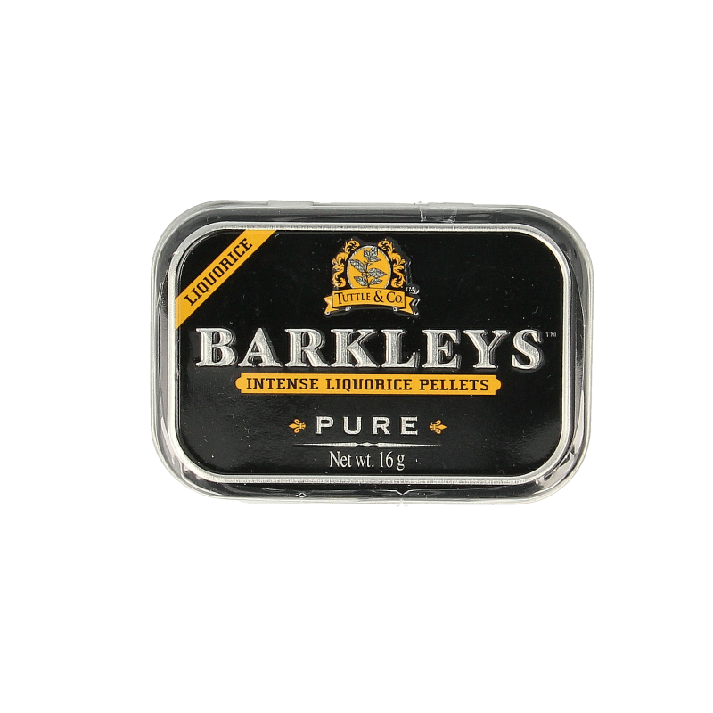 Barkleys Liquorice pellets pure
