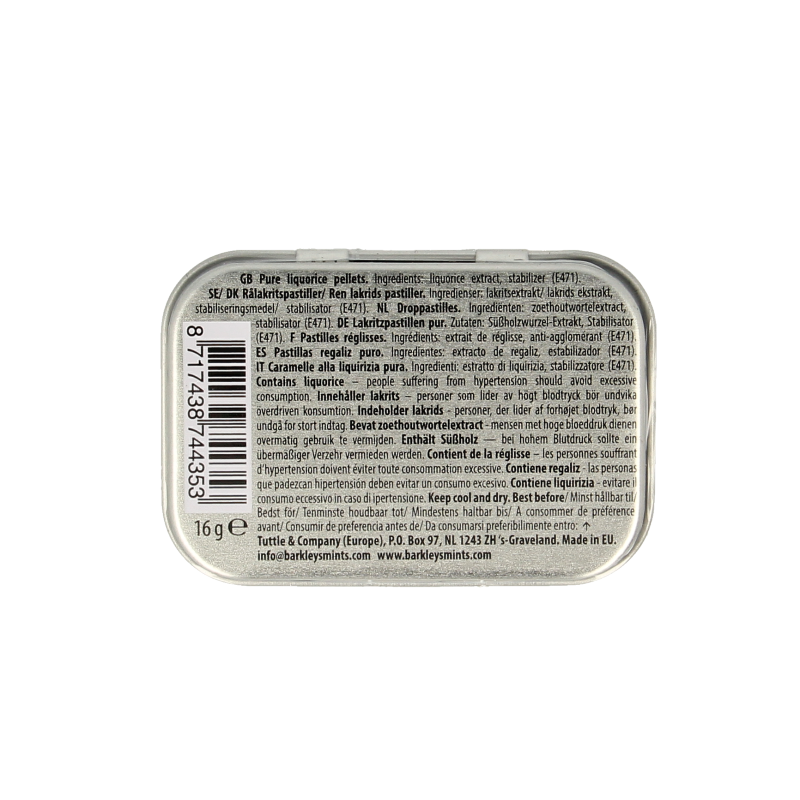 Barkleys Liquorice pellets pure - Afbeelding 2