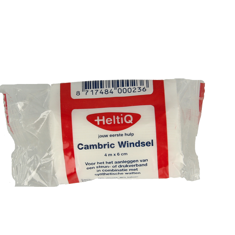 Heltiq Cambric windsel 4m x 6cm