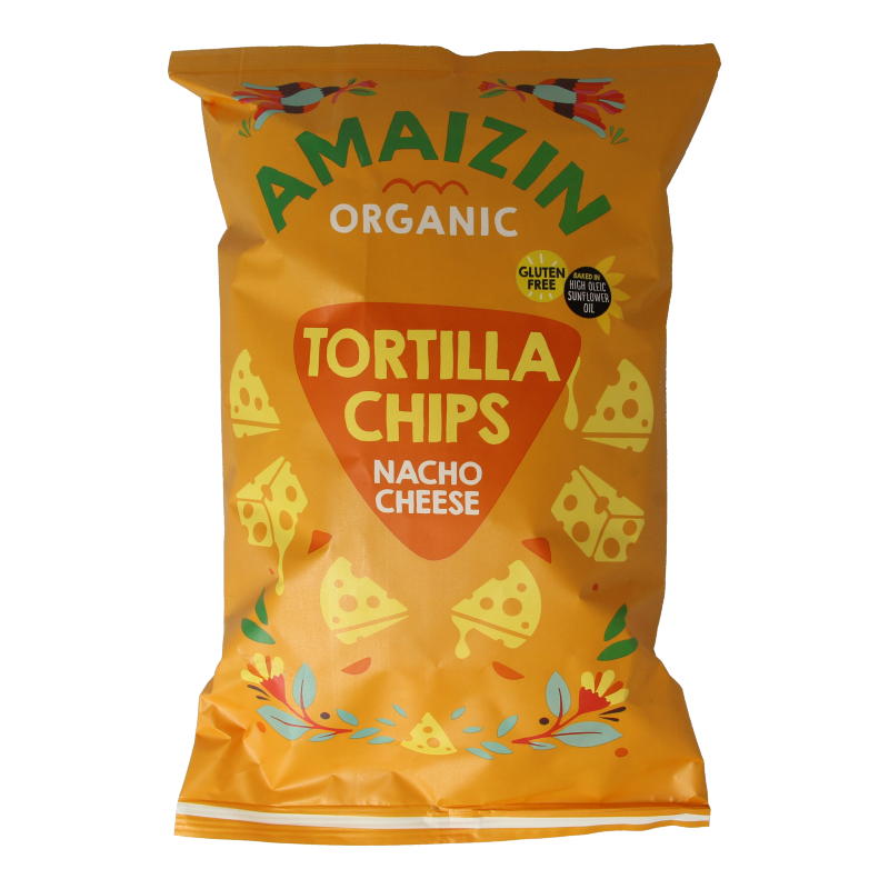 Amaizin Corn chips nacho bio