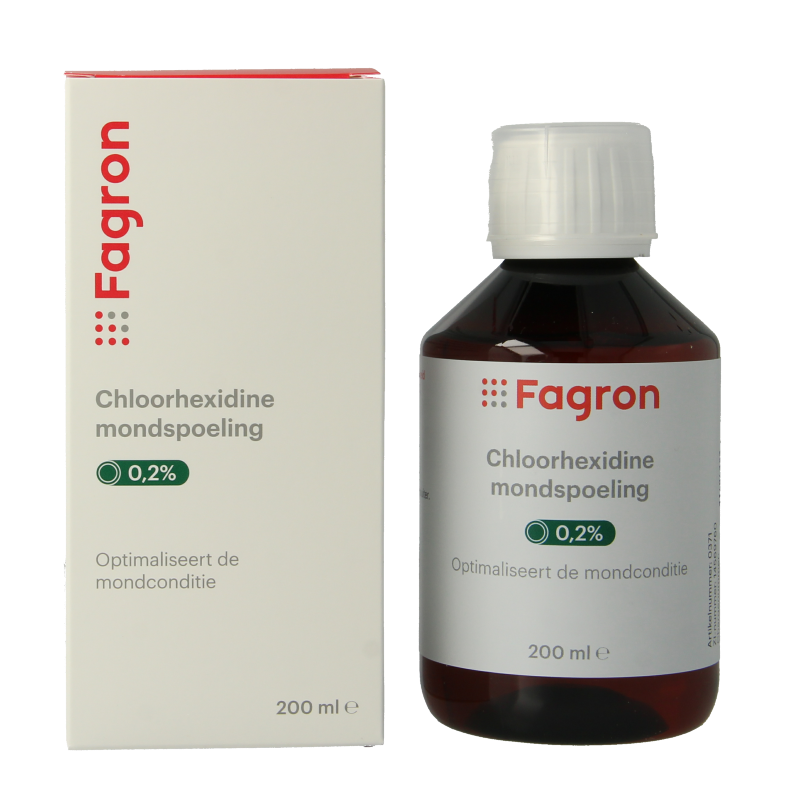 Fagron Chloorhexidine mondspoeling 0.2% - Afbeelding 2