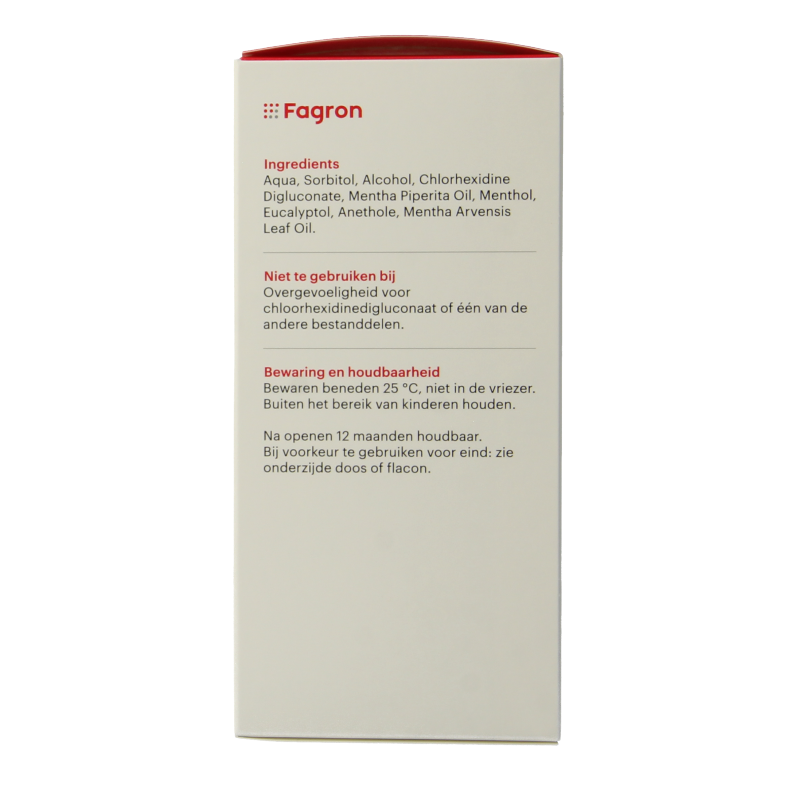 Fagron Chloorhexidine mondspoeling 0.2% - Afbeelding 4