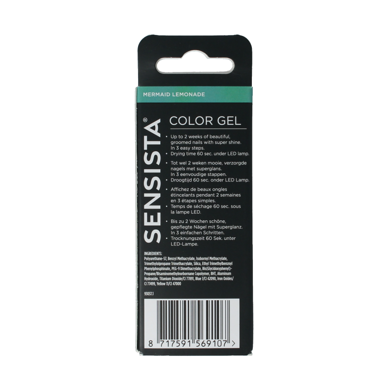 Sensista Color gel mermaid lemonade - Afbeelding 3
