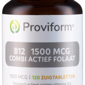 Proviform Vitamine B12 1500mcg combi actief folaat