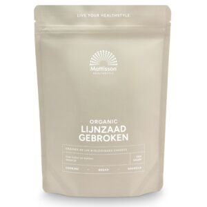 Mattisson Lijnzaad gebroken omega 3 bio