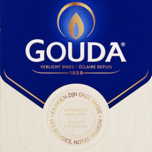 Gouda Kroonkaars wit 240/24