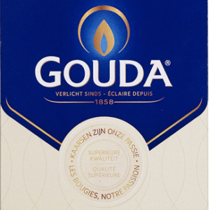 Gouda Kroonkaars ivoor 240/24