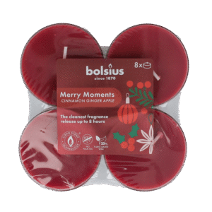 Bolsius Maxlicht merry moments cinnamon ginger