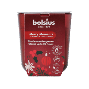 Bolsius Geurglas 80/73 true glow merry moments