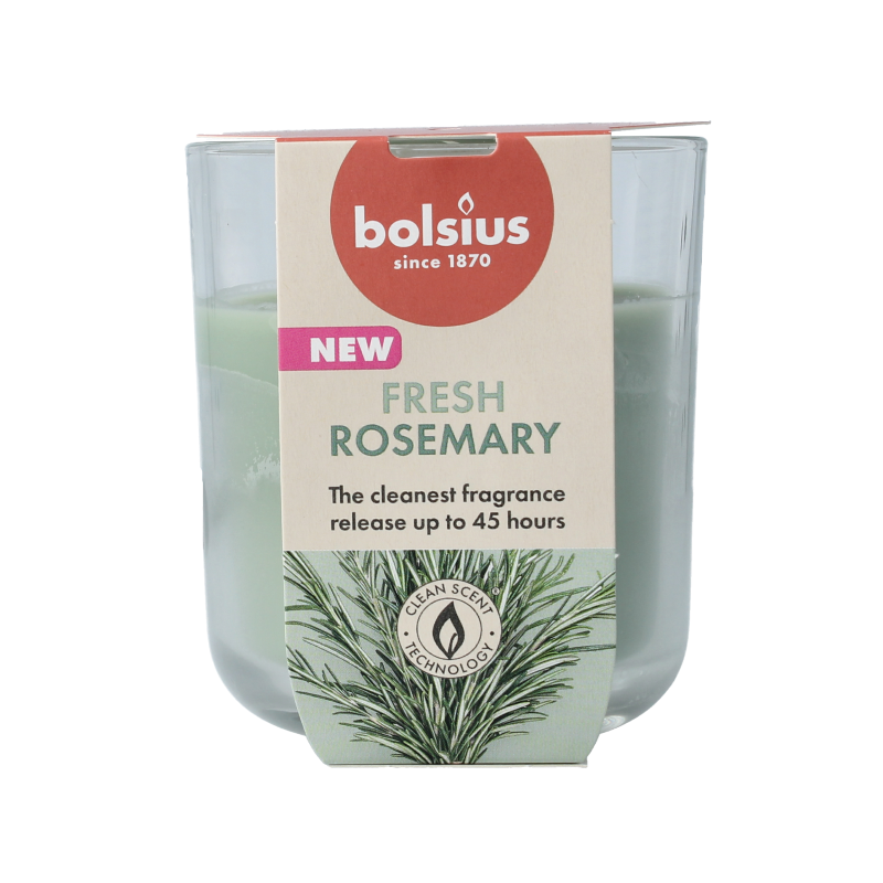 Bolsius Geurglas 97/85 true scents rosemary