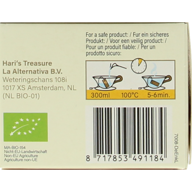 Hari Tea Honeyrush cinnamon rosemary lightness bio - Afbeelding 5