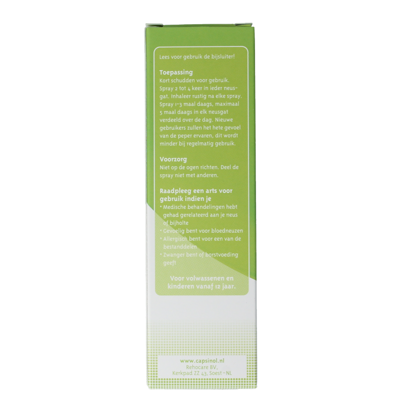 Capsinol Milde formule neusspray - Afbeelding 4