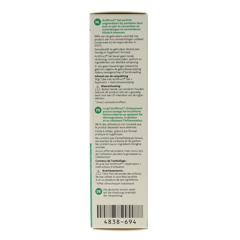 ActiProct Gel tube - Afbeelding 3