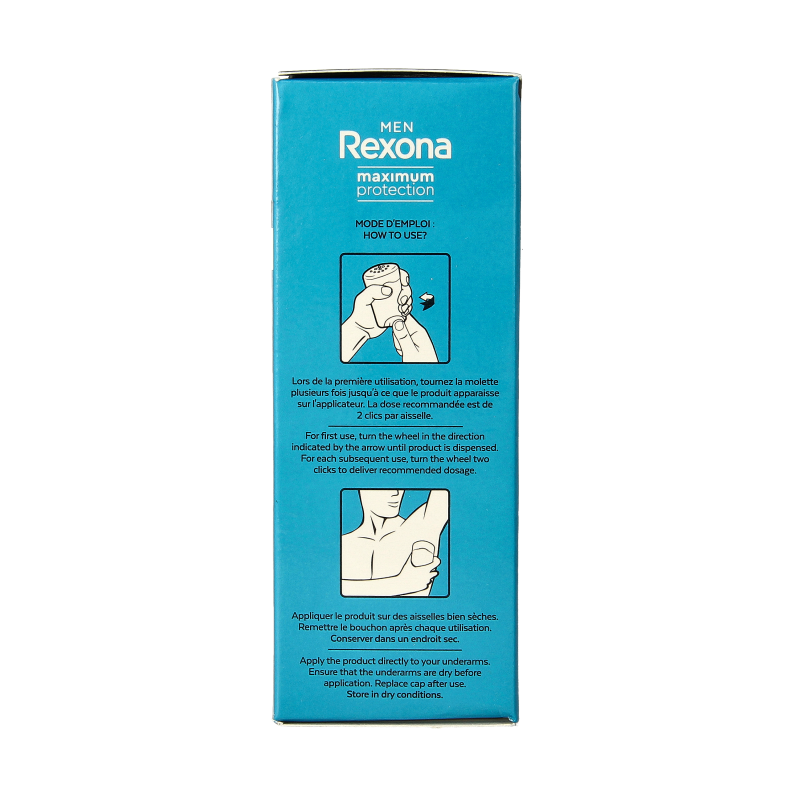 Rexona Deodorant stick men max protect clean scent - Afbeelding 3