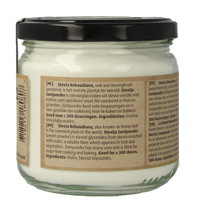SteviJa Zoetpoeder - pot stevia - Afbeelding 3